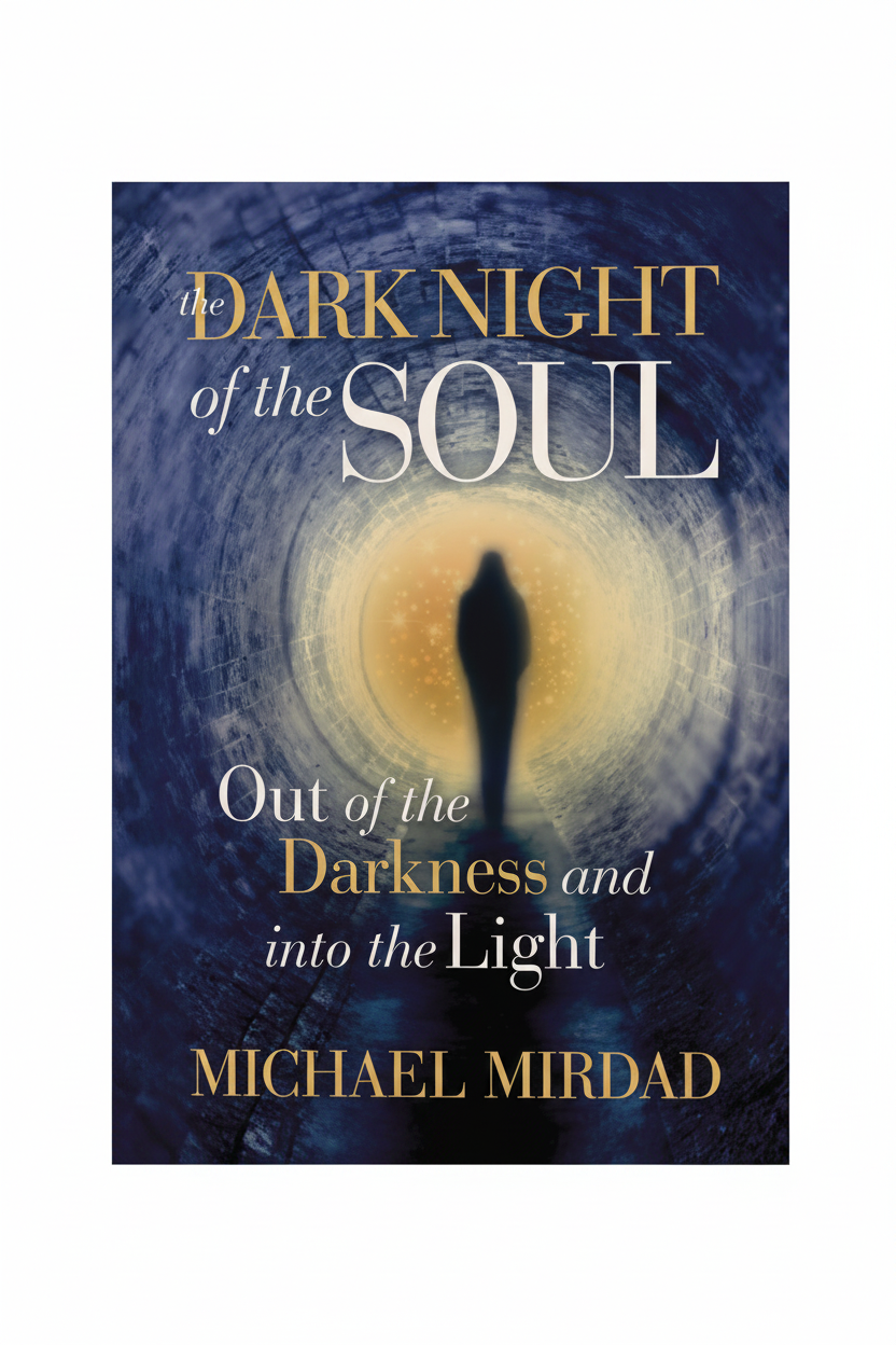 The Dark Night of the Soul (Hardcover) | by Michael Mirdad book cover