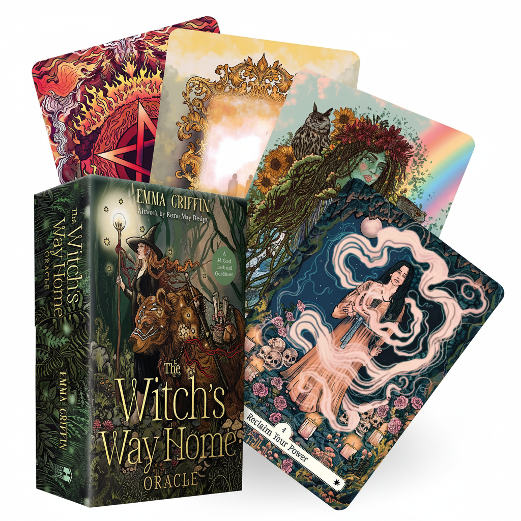 The Witch's Way Home Oracle shown in its retail box