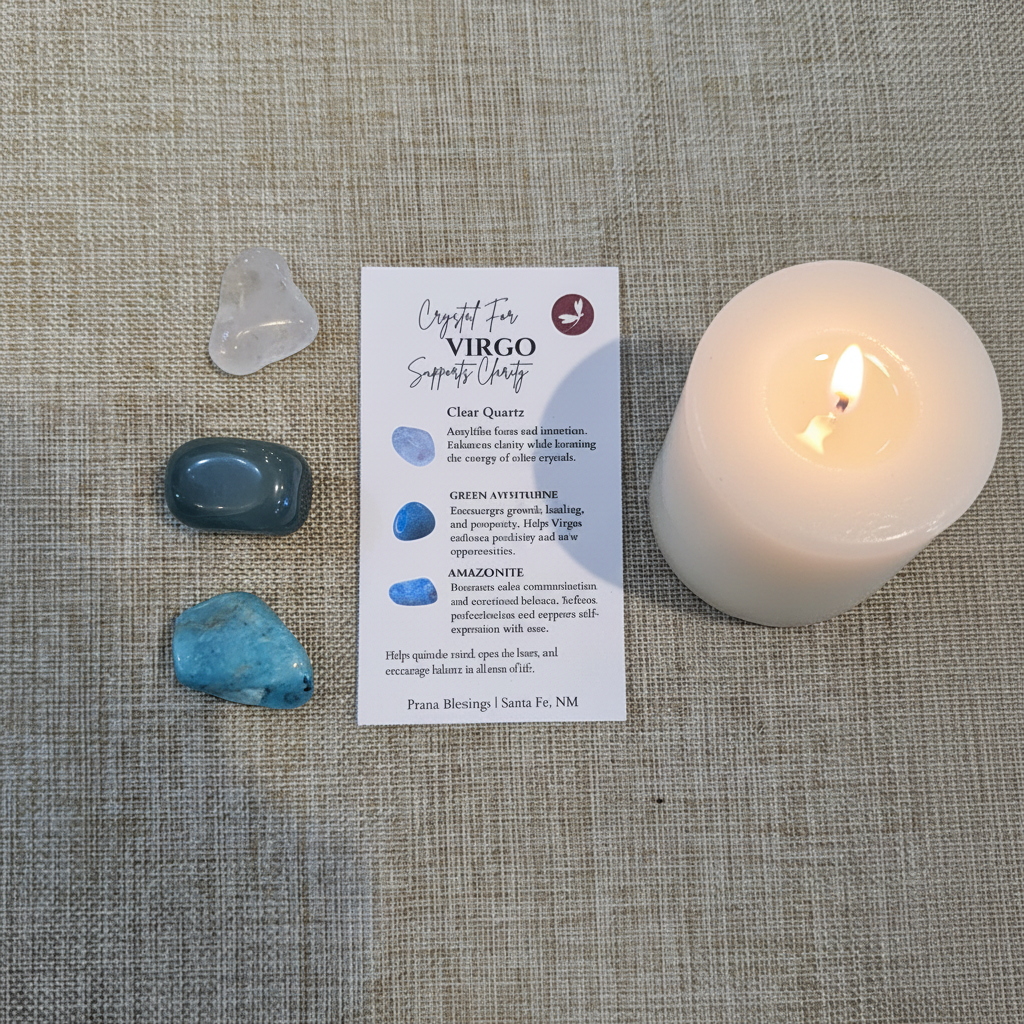 Virgo Zodiac Set – Flat Lay