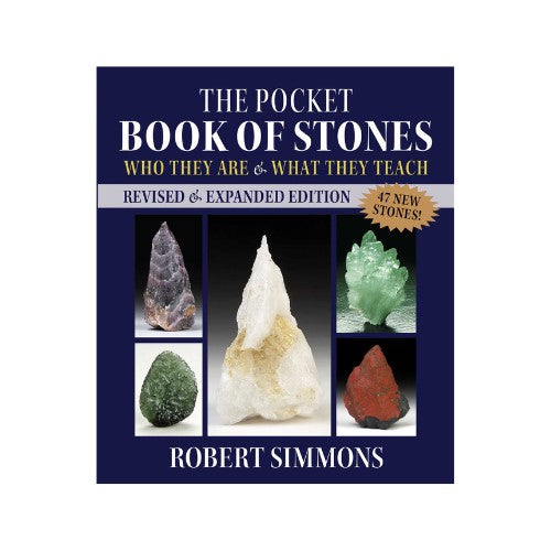 The Pocket Book of Stones by Robert Simmons, revised and expanded edition front cover