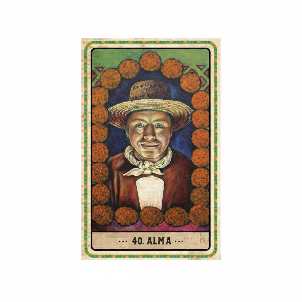 Alma Card card or artwork from Dia De Los Muertos Oracle Deck