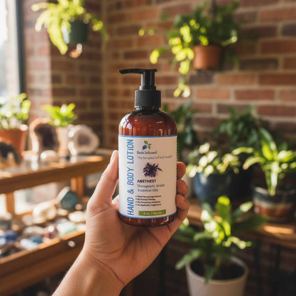 Amethyst 8oz Lotion In-Hand