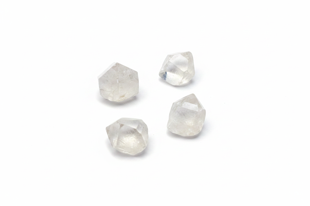 Apophyllite Tips shown on a clean light background