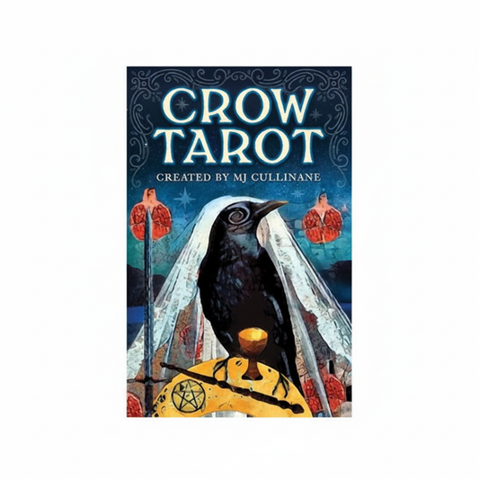 Crow Tarot Deck shown in its retail box