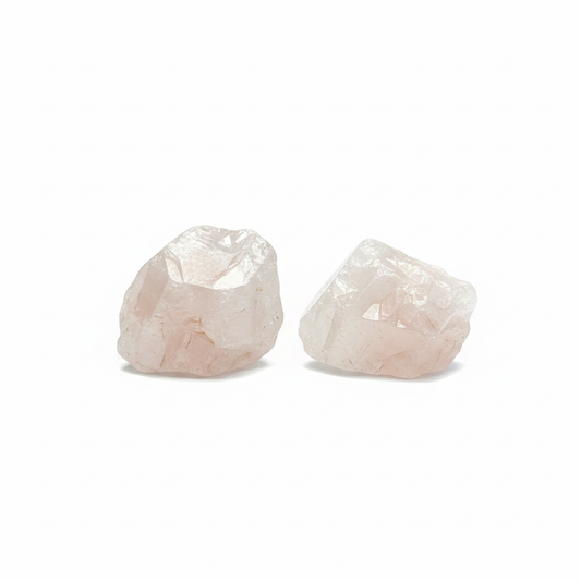 Danburite Rough natural crystal shown on a clean light background