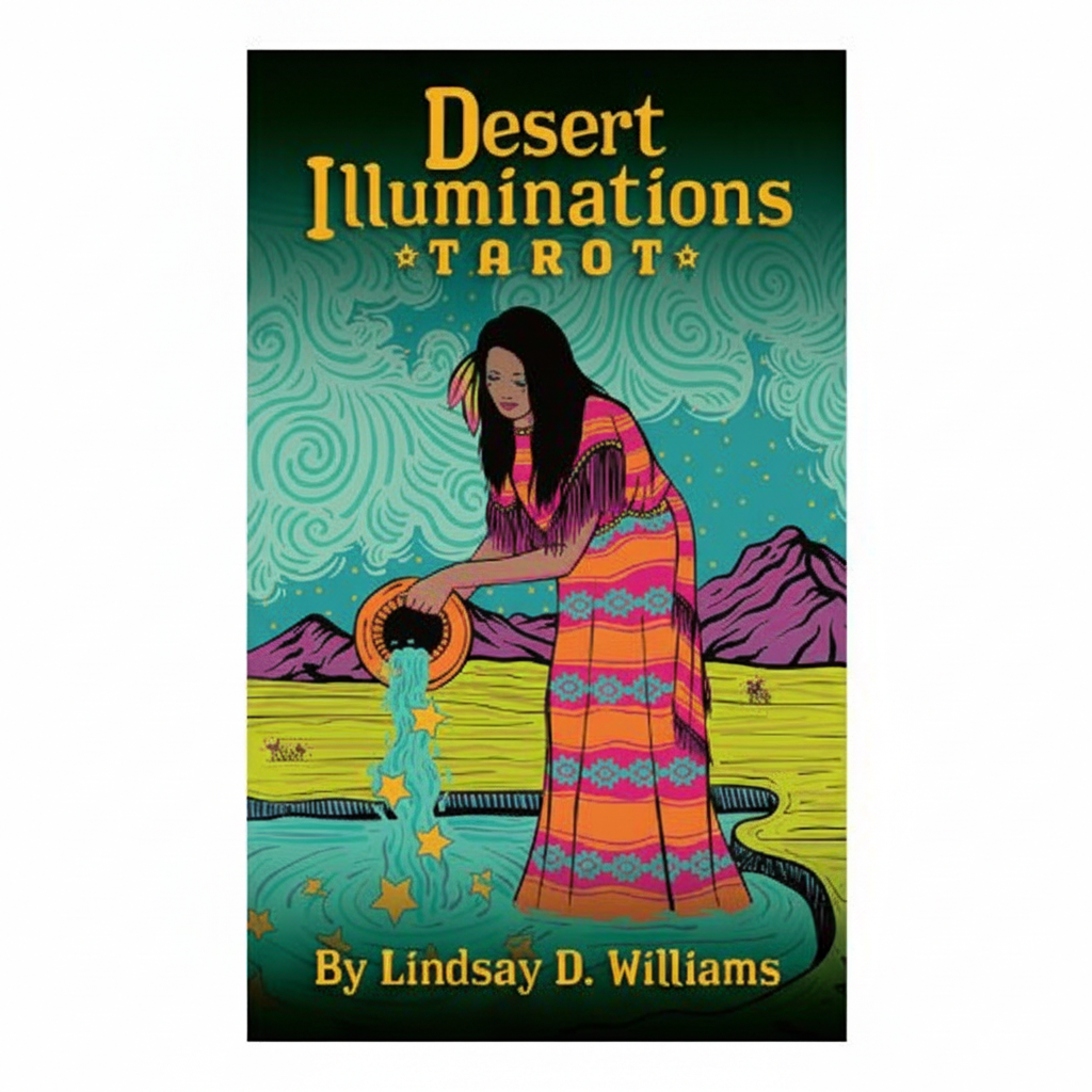 Desert Illuminations Tarot shown in its retail box