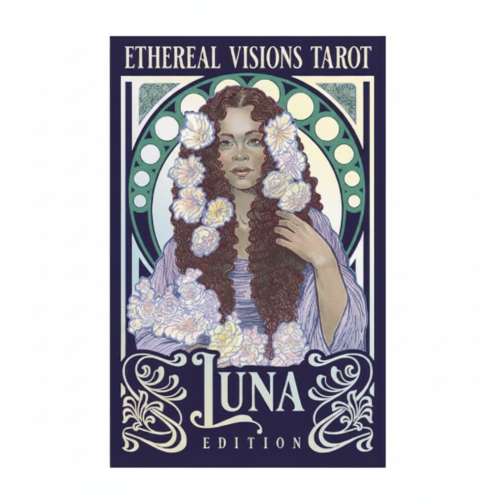 Ethereal Visions Tarot: Luna Edition shown in its retail box