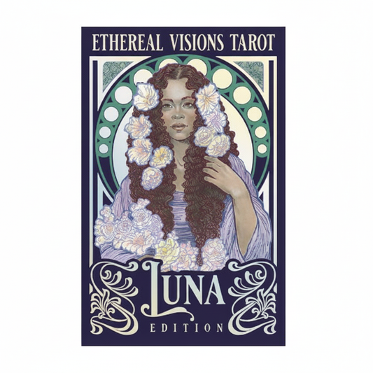 Ethereal Visions Tarot: Luna Edition shown in its retail box