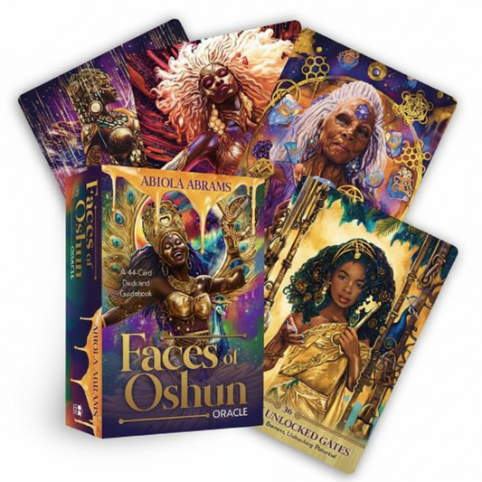 Faces of Oshun Oracle shown in its retail box