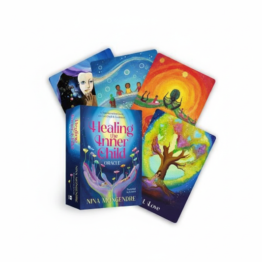 Healing the Inner Child Oracle shown in its retail box