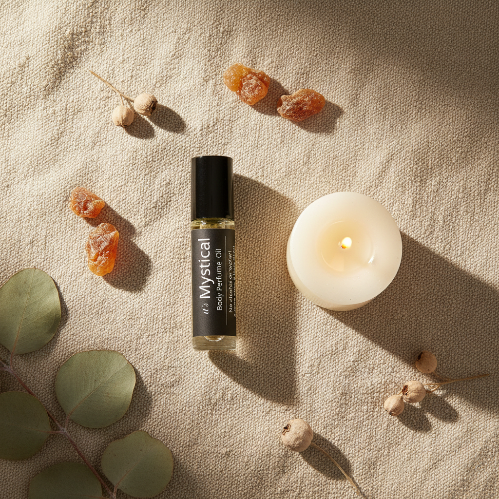 It's Mystical Roll-On Flat Lay