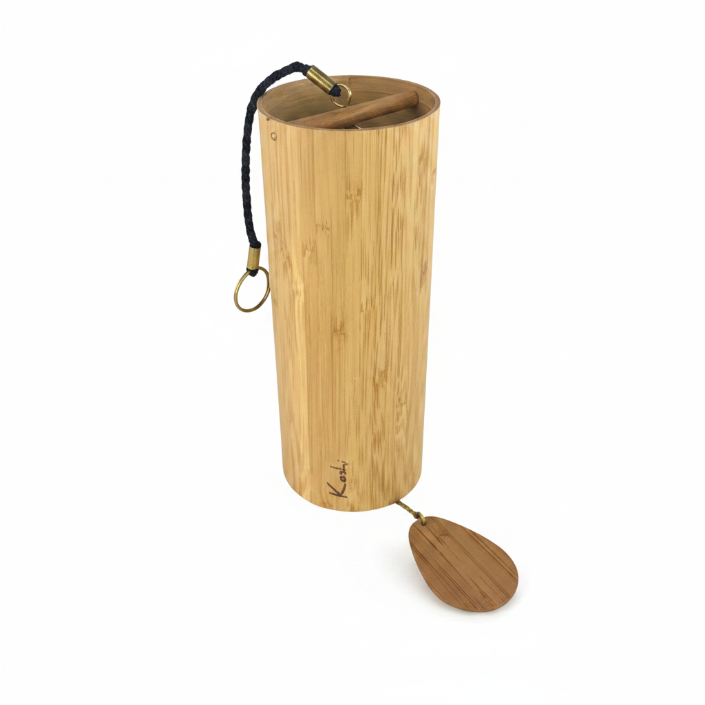 Authentic Koshi elemental chime with bamboo resonator