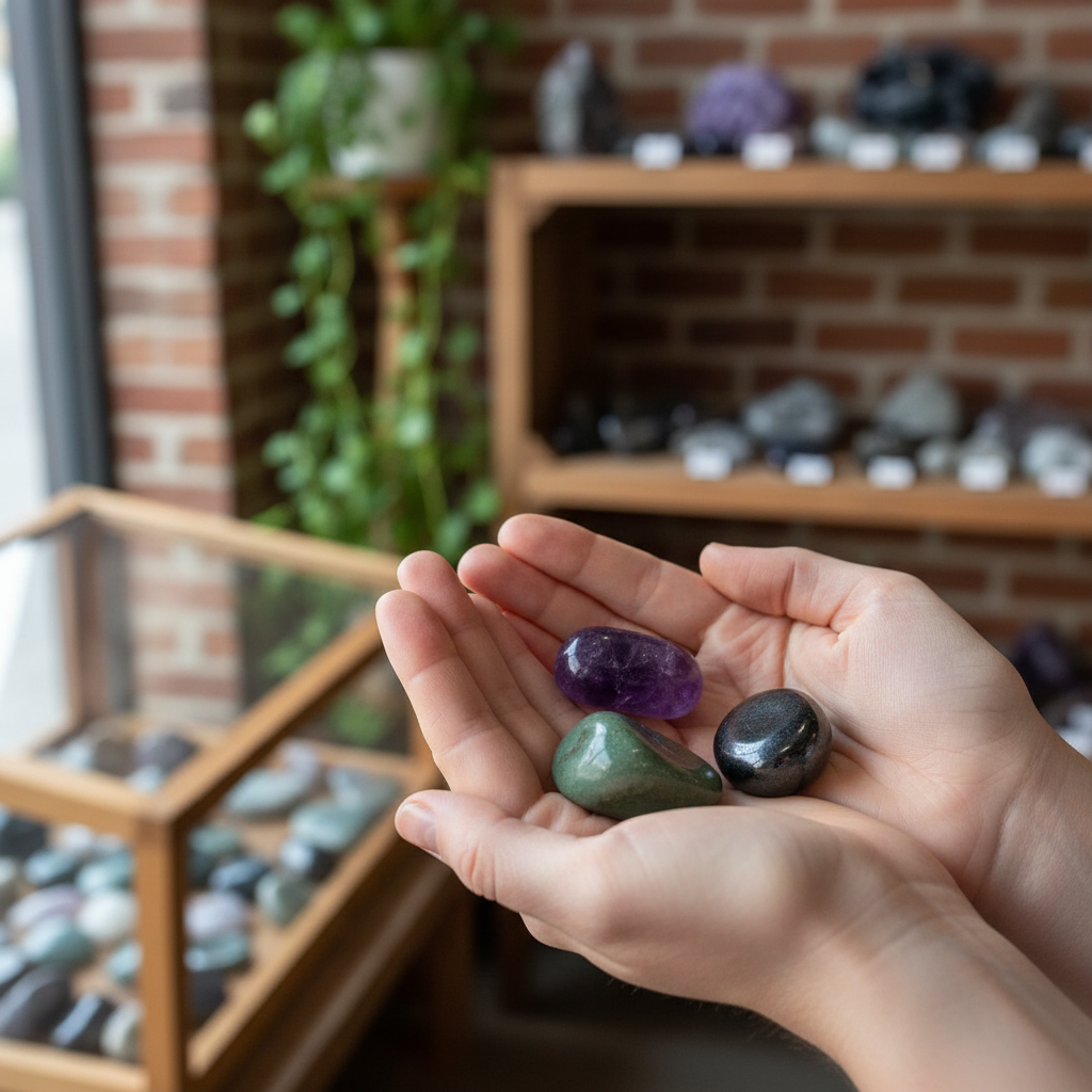 Leo Zodiac Crystal Set – In Hand