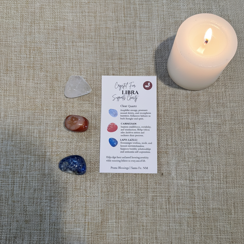 Libra Zodiac Set – Flat Lay