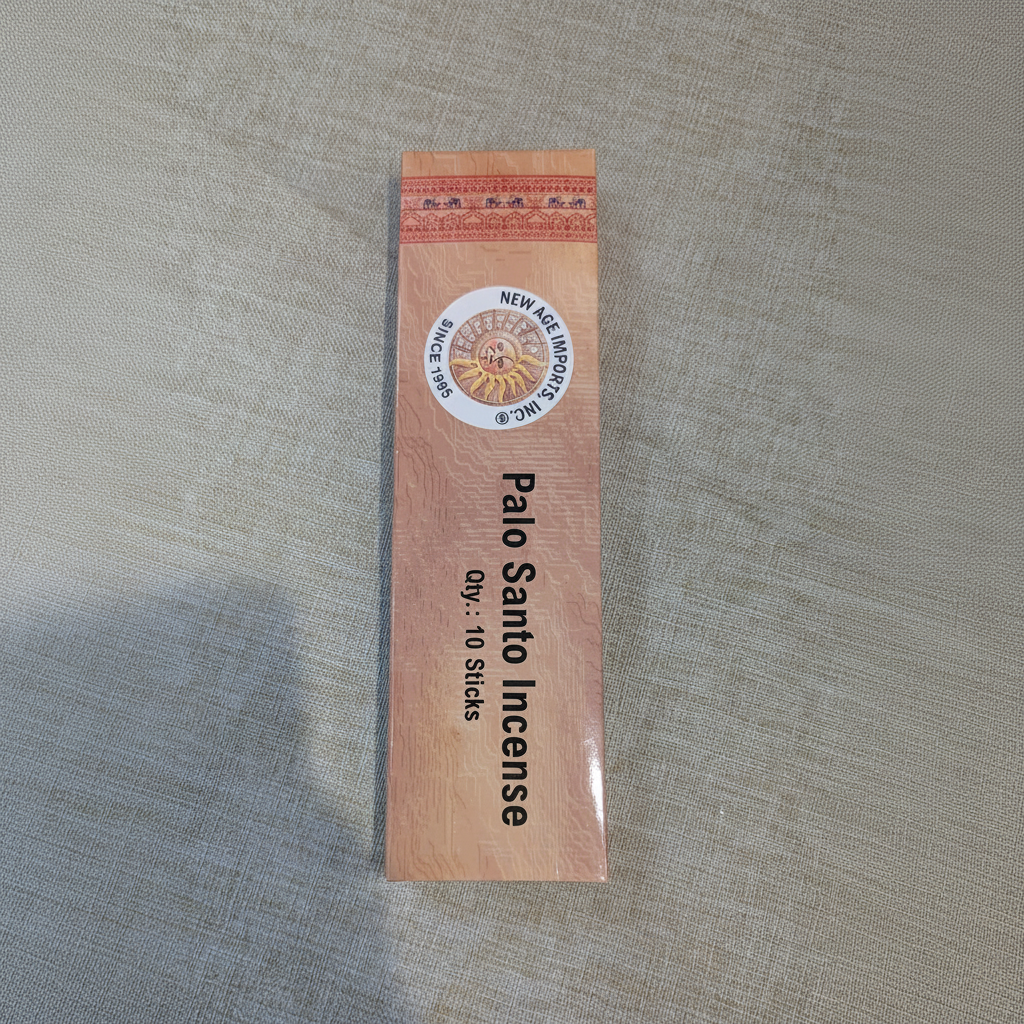 Packaged box of 8-inch Palo Santo incense sticks