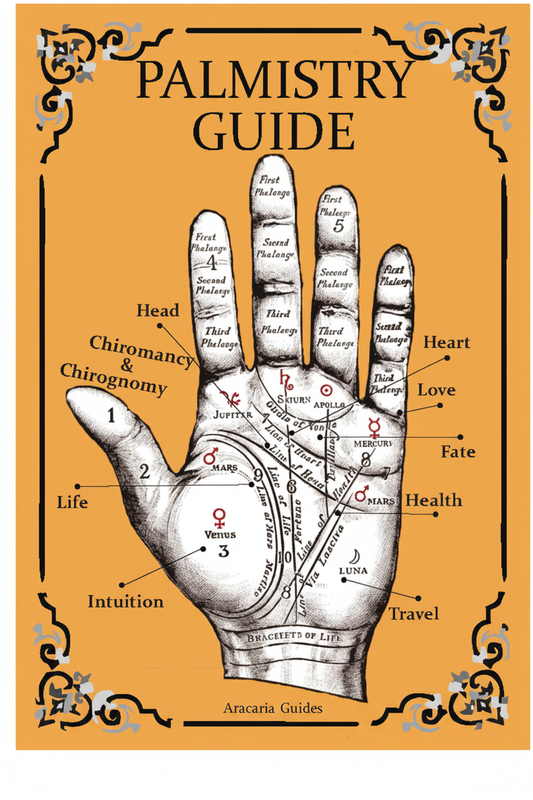 Palmistry Guide by Stefan Mager - Durable, Informative, and Convenient book cover