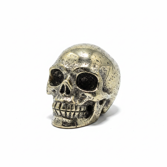 Pyrite Skull 2" natural crystal shown on a clean light background