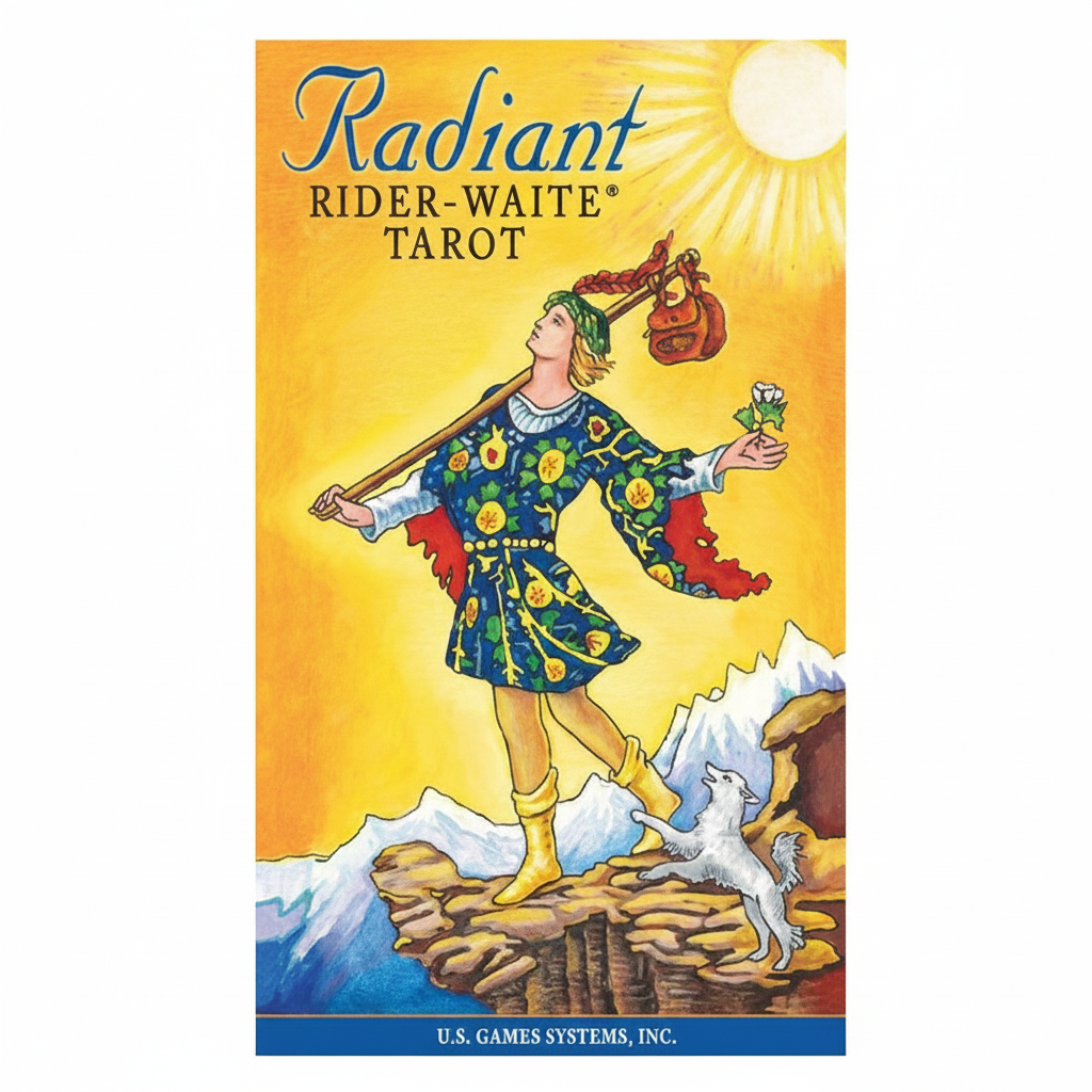 Radiant Rider-Waite shown in its retail box