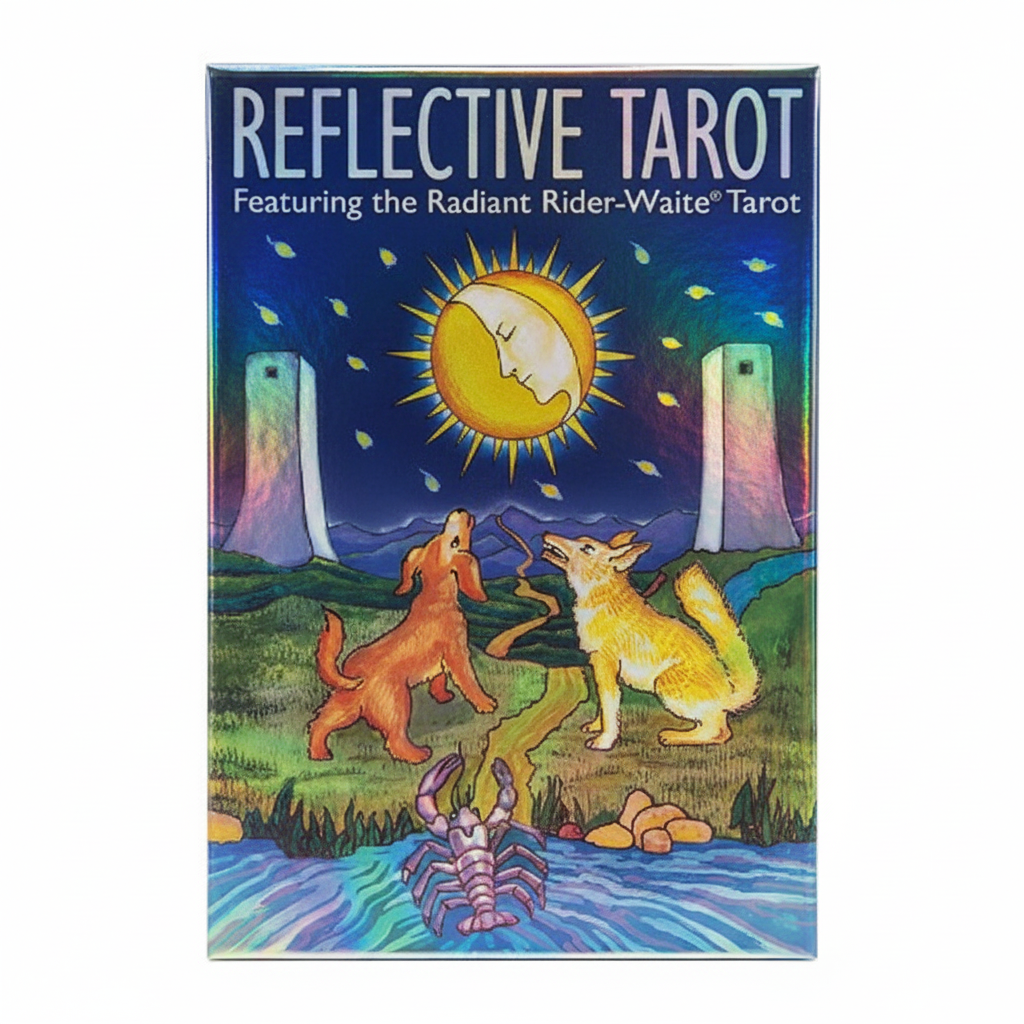 Reflective Tarot Deck - Pocket Size shown in its retail box