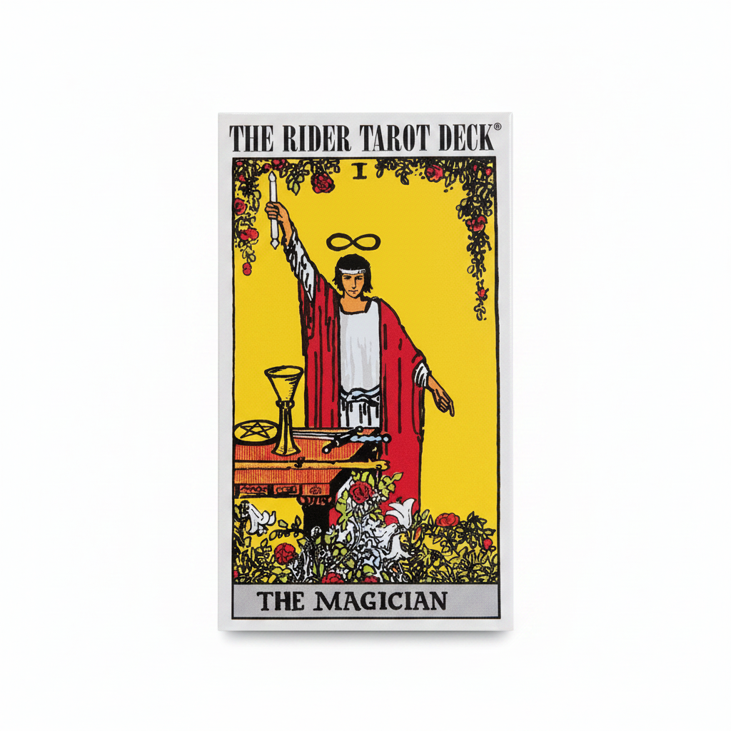 Rider-Waite® Tarot Deck shown in its retail box