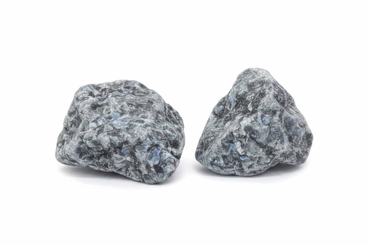 Rough Larvikite shown on a clean light background