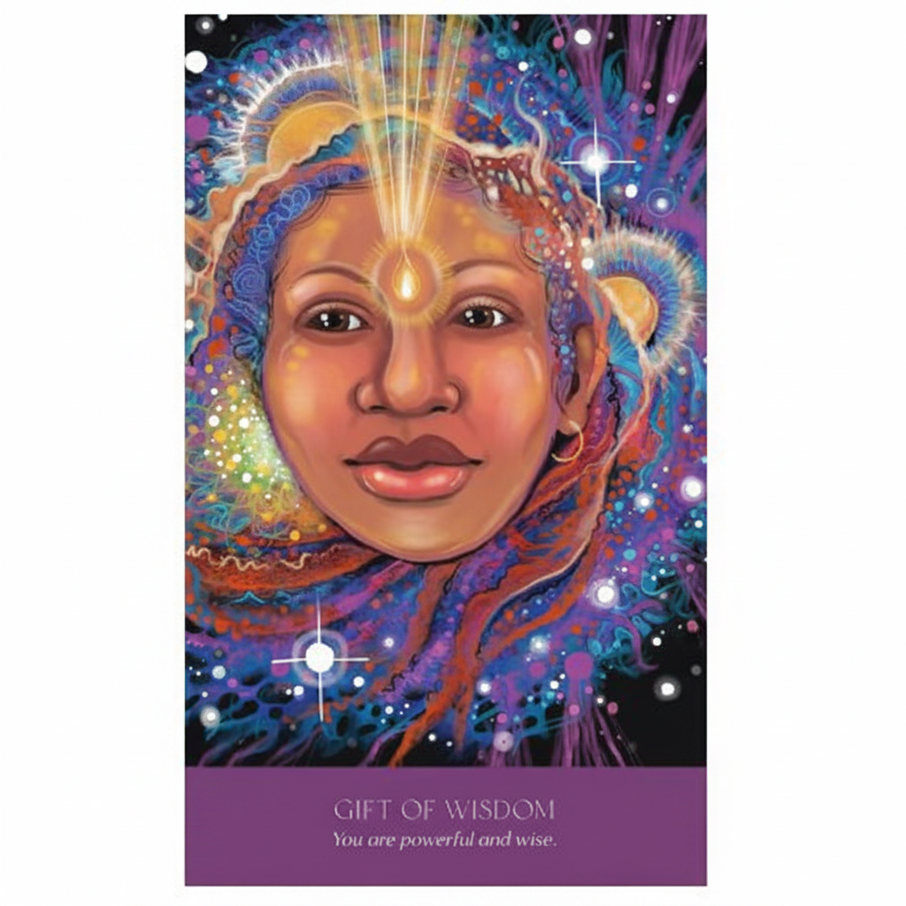 Soul Wisdom Oracle Gift of Wisdom card or artwork from Soul Wisdom Oracle Deck