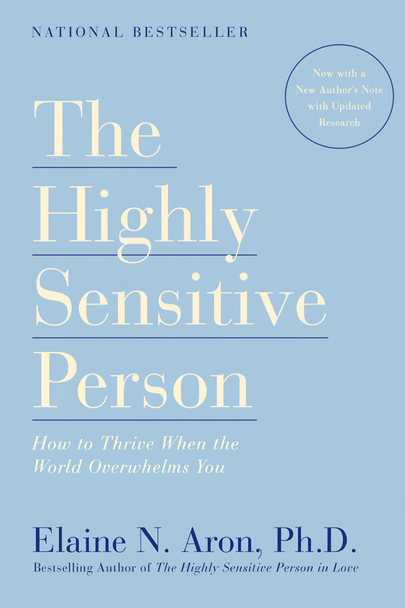 The Highly Sensitive Person (Paperback) | Elaine N. Aron, Ph.D. book cover