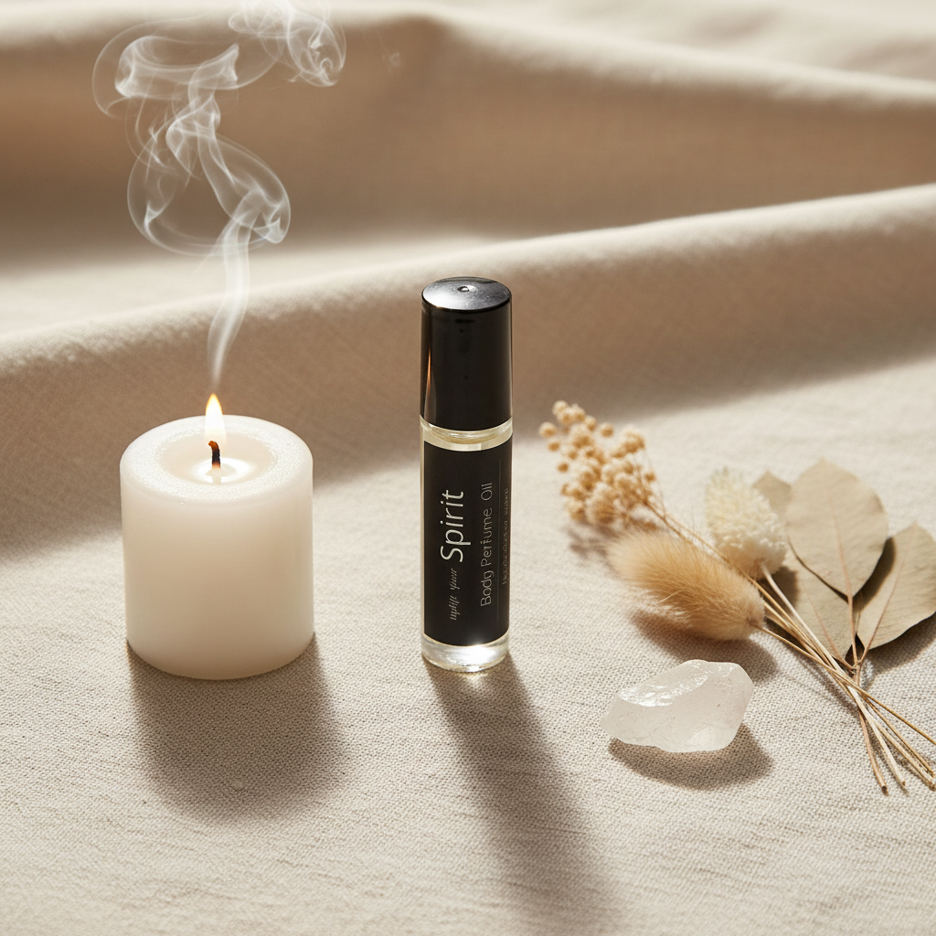 Uplift Your Spirit Roll-On Flat Lay