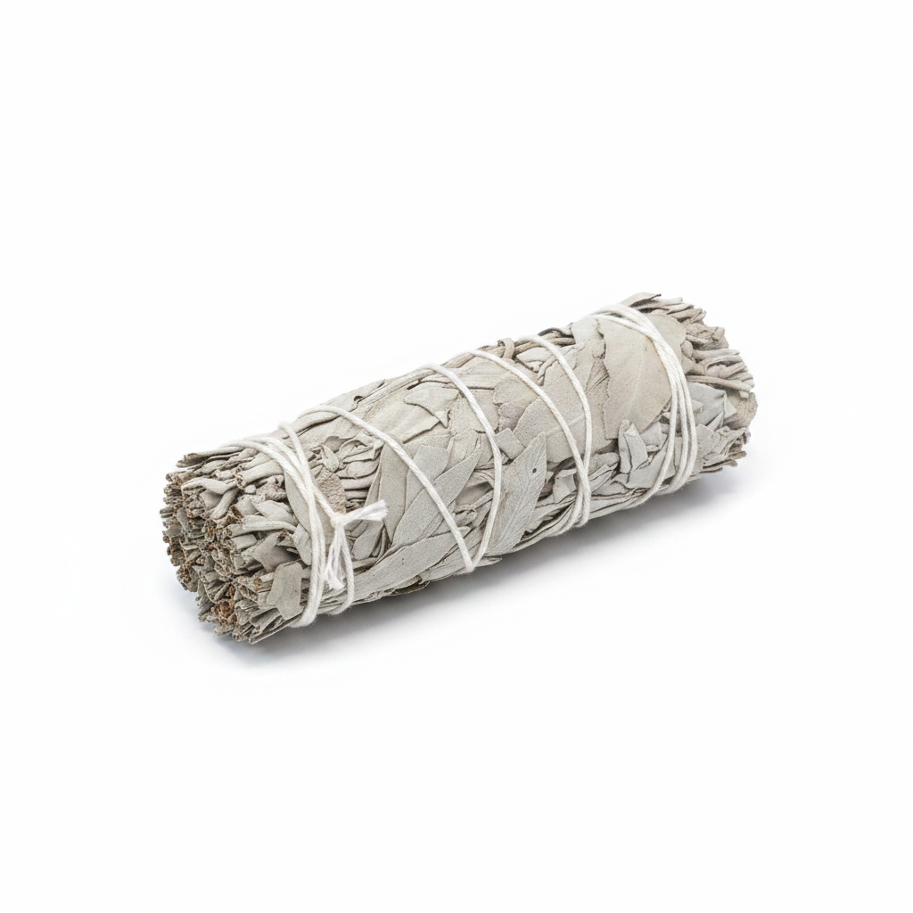California White Sage 3–4 inch bundle on a white background