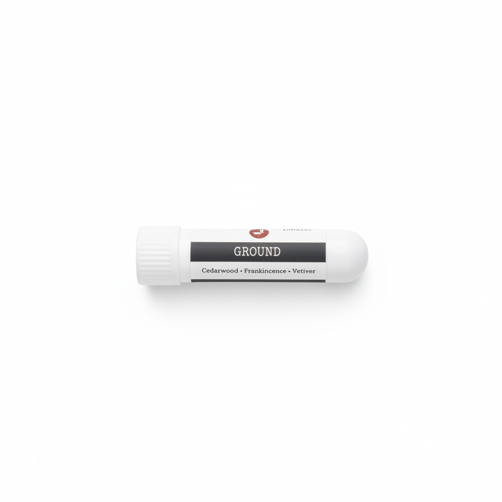Ground Aromatherapy Inhaler product packaging on a clean white background