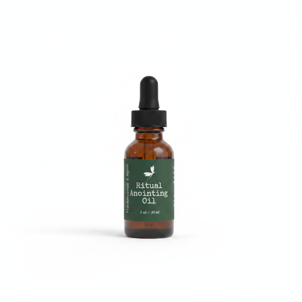 Ritual Anointing Oil product packaging on a clean white background