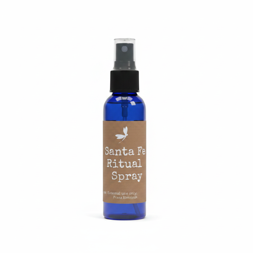 Santa Fe Ritual Aromatherapy Spray in a 2-ounce bottle on a white background