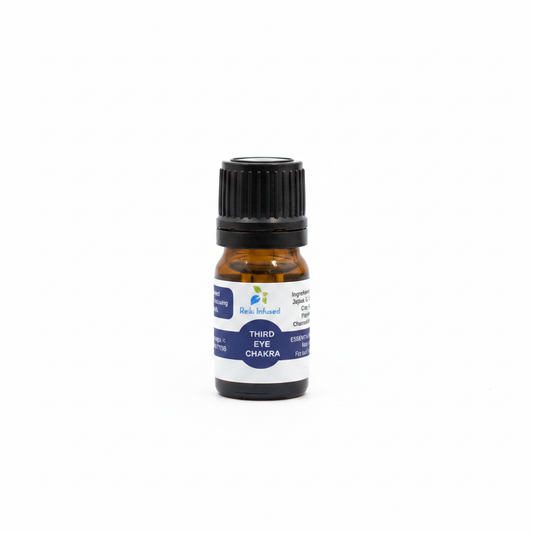 Third Eye Chakra Oil product packaging on a clean white background