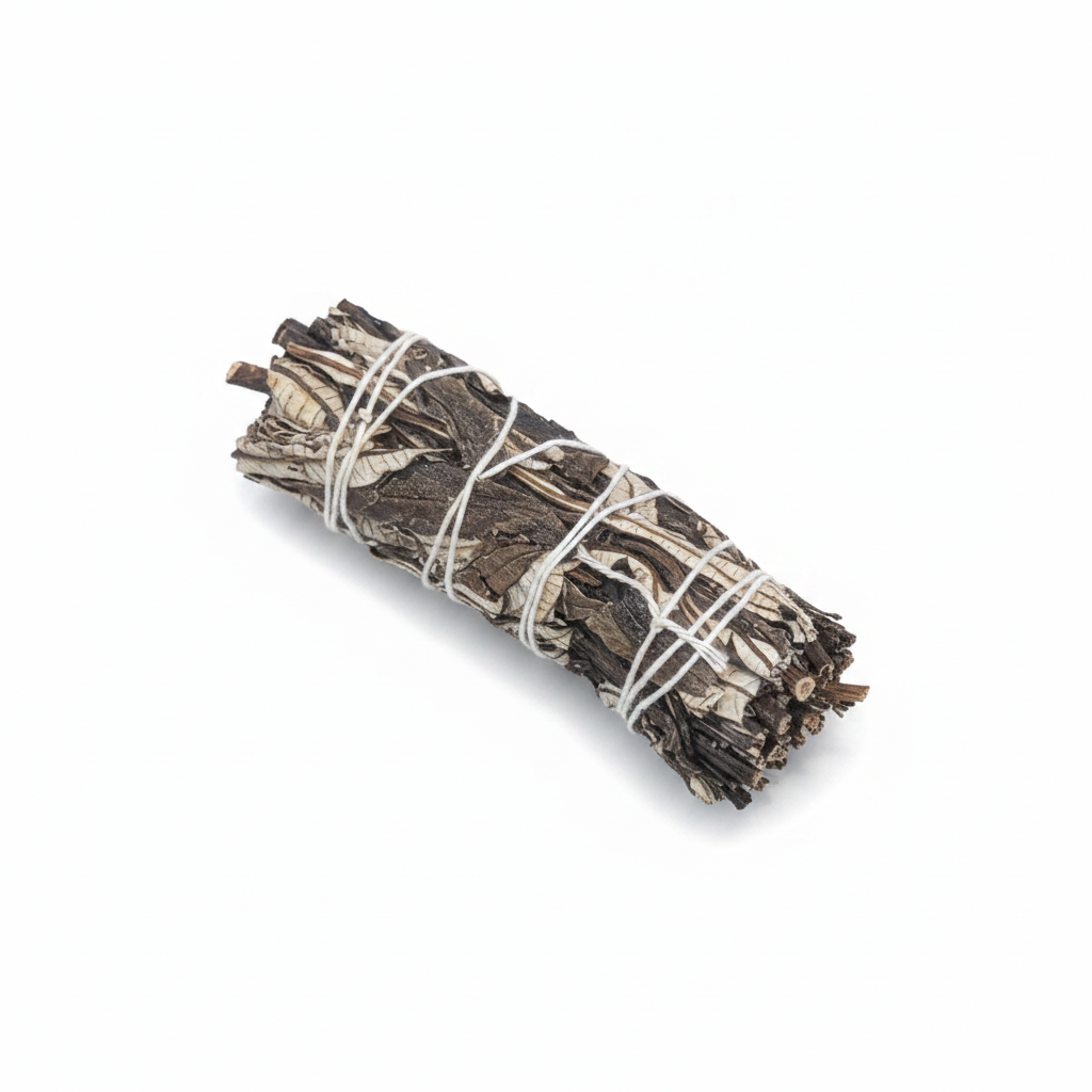 Yerba Santa botanical bundle approximately 3 inches long on a white background
