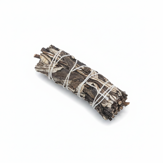 Yerba Santa botanical bundle approximately 3 inches long on a white background